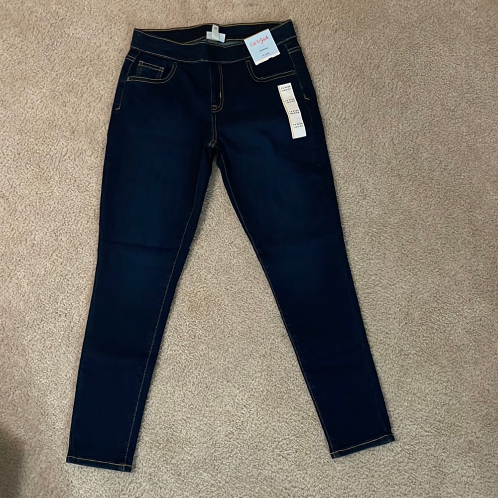 Cat and jack jeggings size 14PLUS NWT
